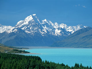 Навысшая гора Новой Зеландии